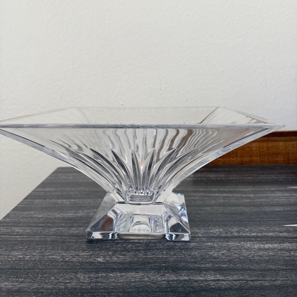 Waterford Crystal Vintage Clarion Large 10”Pedestal Centerpiece Bowl - Picture 2 of 4